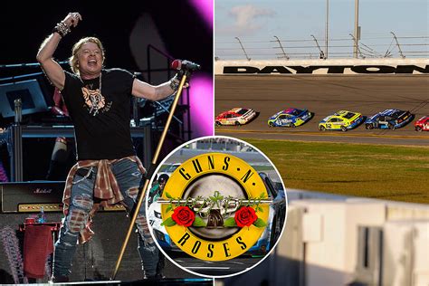 guns n roses daytona 500.